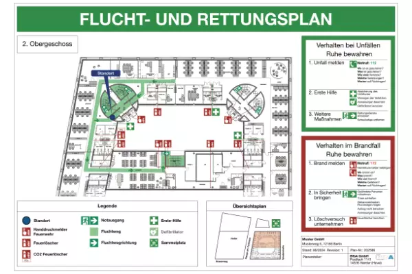 Flucht- und Rettungsplan